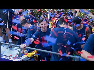 FC Barcelona - La Liga Champions Parade 2016 (full version)