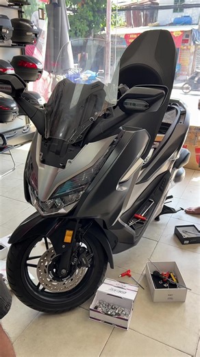 Forza 300 gắn màn hình dẫn đường Chigee 6 Max #chigee6max #forza300