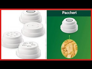 Great product - Philips Avance Pasta Maker 4-in-1 accessory shape kit- Shells and Paccheri, Rigaton