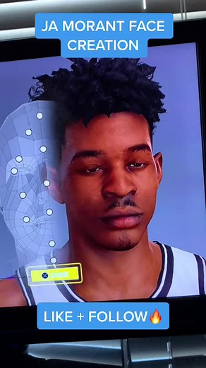 Ja Morant Face Creation🔥 #fyp #foryou #foryourpage #foryoupage #nba2k21 #nba2k21facecreation #nba2k21facescan #2kfacecreations #2kfaceplug #nba2k #nb