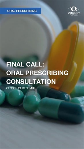Optometrists are highly trained primary eye care clinicians. Oral prescribing for the purpose of optometry is safe, appropriate and well regulated – and it’s time that’s formally recognised. Silence means others get to shape the narrative. The consultation closes 24 December. This is the final opportunity to support a model that trusts optometrists’ expertise and supports timely patient care. 👉 Have your say: https://www.optometry.org.au/advocacy/secure-oral-prescribing-for-optometry/ | Optomet