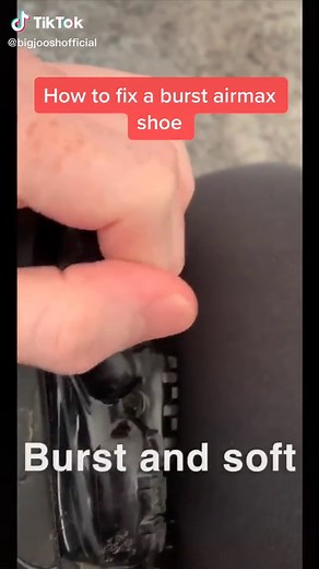 How to Fix a Burst AirMax Bubble