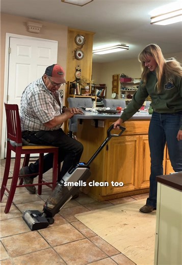 BISSELL Clean CrossWave OmniForce: Cleaning Success