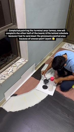 Model Airport Build Update: Terminal Tarmac Completion