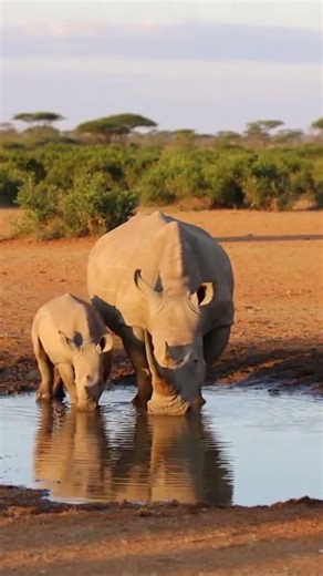 Witness the Majestic Power of Rhinos in the Wild 🐘