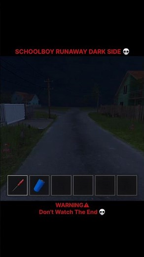 SCHOOLBOY RUNAWAY DARK SIDE 💀 #schoolboyrunaway #horrorgame #gaming #android #shorts