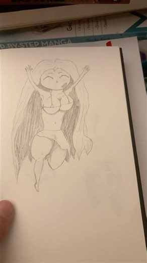 I’m getting better at drawing with no reference, just remembering. AI cannot replace my hands.