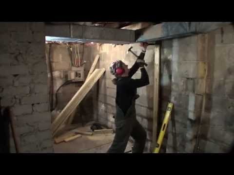 Basement Wood Shop #1 - Mounting a Sub Panel