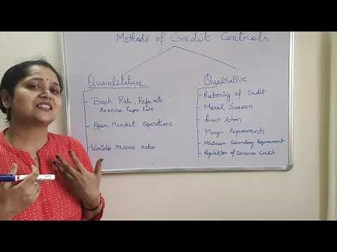 Methods of Credit control