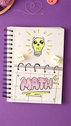 Creative Front Page Idea! Math 💡
