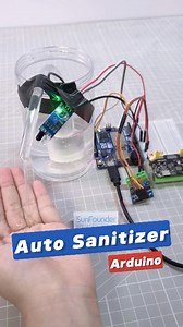 129K views · 882 reactions | How to Automate a Soap Pump with Arduino#Arduino #InfraredSensor #TouchlessDispenser #STEMProjects #ArduinoUno #ElectronicsDIY #SmartHygiene #TechTutorial #AutomaticSoapDispenser #MakerProjects | SunFounder OpenSource | Facebook