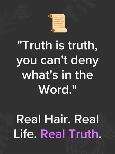 Truth is Truth | Can't Deny the Truth