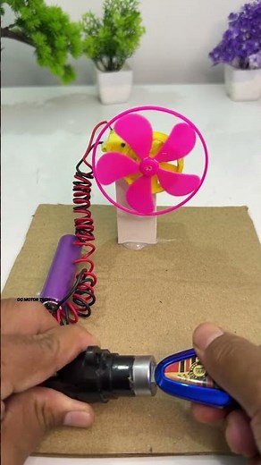 Magic Key Motor Project | Easy School Science Project#short#youtubeshorts#experiment