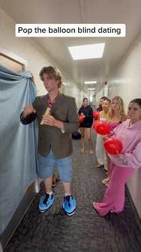 Pop the balloon blind dating #fyp #viral #funny