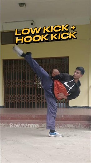 Master Low Kicks & Hook Kicks:( Tutorial) #kick #mma #ufc