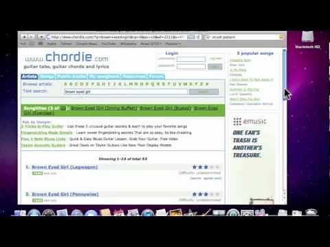 Finding and downloading ChoPro/ChordPro files