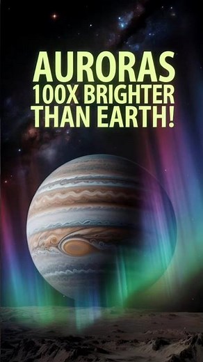 🌌 James Webb Captures INSANE Auroras on Jupiter – 100x Brighter Than Earth!