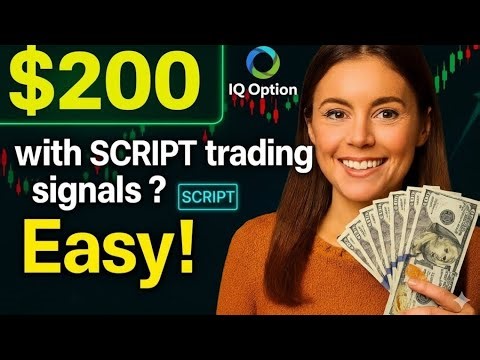 ⭐IQ OPTION WITH SCRIPT TRADING SIGNALS?? EASY SCRIPT TRADING SIGNALS 🔥