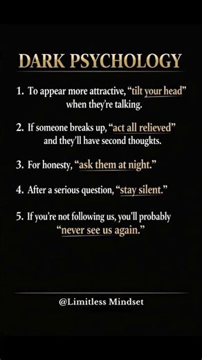 5 Dark Psychology Tricks Everyone Should Know#psychology #darkpsychology#quotes#lifelessons#shorts