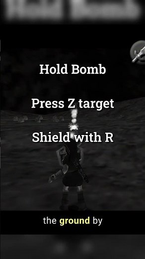 Access Fire Temple WITHOUT hookshot in Ocarina of Time #shorts