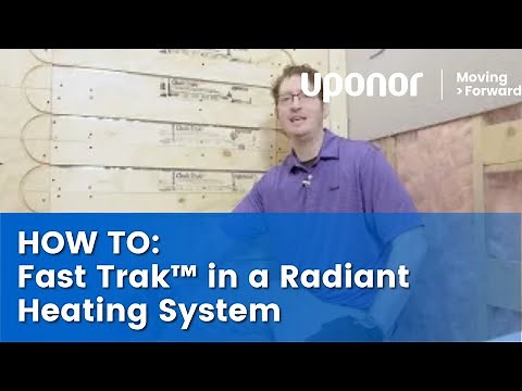 Learn How to Install Uponor Fast Trak™ in a Radiant Heating System