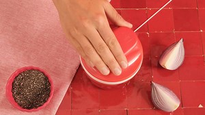 Don't be fooled by the size! This hero tool might be tiny, but the Turbo Chef is oh so mighty! Get to know one of our best-selling products that actually prevents tears from cutting onions! Just one pull of the three blades in the Turbo Chef is equal to 12 cuts with a knife. Chopping has never been this fast, easy or safe! https://www.tupperware.com.au/products/turbo-chef | Tupperware Australia