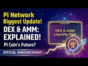Pi Network New Update Today 🚨 | DEX, AMM & Pi Coin Ecosystem Explained