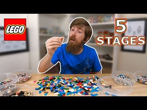 5 Stages of Finding Missing LEGO Pieces