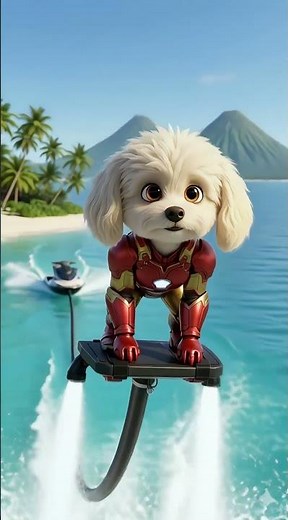 Lucy on a Flyboard! Island Vibes and Water Stunts