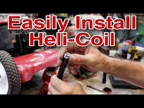 Threads Stripped? How To EASILY Install A Heli-Coil