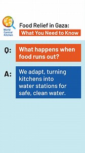 24K views · 109 reactions | We’re on the ground in Gaza, providing hot meals and fresh bread every day. Here’s what it takes and how we’re scaling to 1 million meals a day. | World Central Kitchen | Facebook