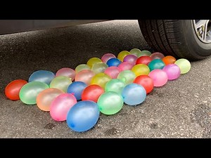 Experiment Car vs Coca Cola, Fanta, Mirinda Balloons | Crushing Crunchy & Soft Things by Car | 05