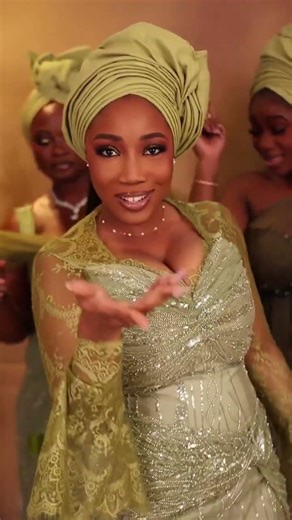 Color Combo Ideas For Yoruba Bride & Asoebi Ladies