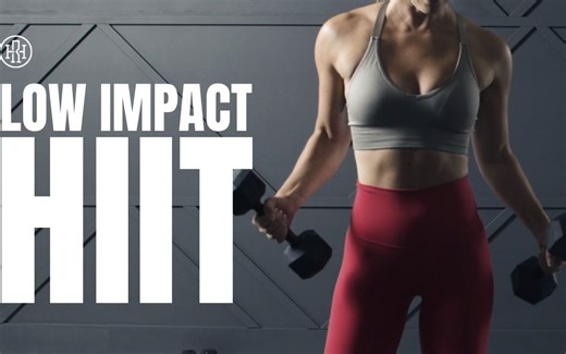 【Heather Robertson-🌟 40分钟低冲击无重复全身HIIT训练】