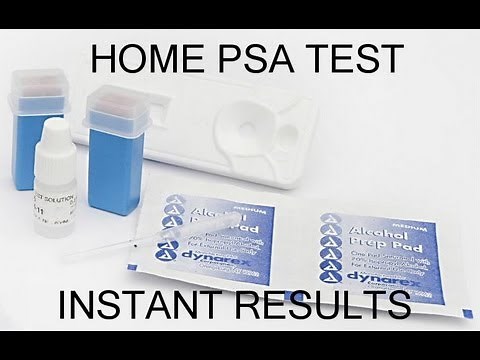 PSA Test (Do it yourself) Video
