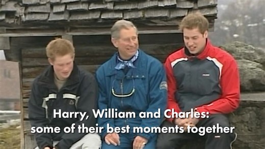 Watch: Harry, William and Charles - some of their best moments together