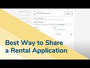 Best Way to Share a Rental Application | Avail Landlord Software