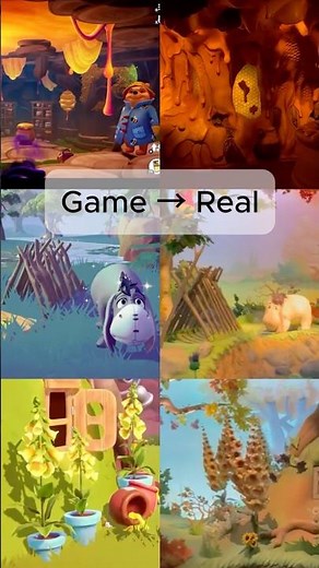 Disney Dreamlight Valley → Real Life | Pooh’s Hunny Hunt 🍯