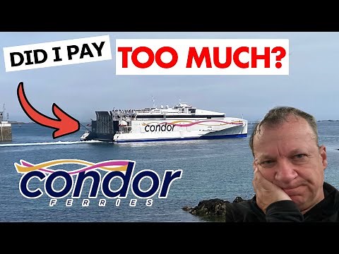 Too Expensive? My Poole to Guernsey Experience with Condor Ferries, Condor Liberation.