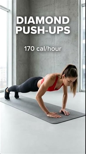 Tricep Builder Diamond Push Ups