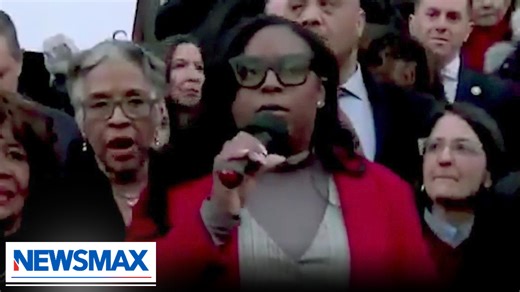 On Monday's "Chris Plante The Right Squad," the panel discussed the clash between New Jersey Democrats and police at an ICE facility in Newark. | NEWSMAX