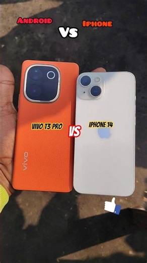 Vivo Vs iPhone 😧 || Vivo T3 pro 5G And Iphone 14 || Android Vs iOS 😱