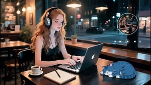 ☕ 108 BPM Lo-Fi 咖啡馆氛围音乐 — 工作 · 学习 · 放松｜放松音乐 ｜学习音乐 ｜工作音乐｜lofi music