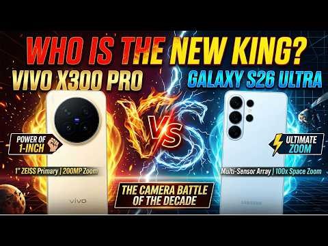 Vivo X300 Pro or Galaxy S26 Ultra? Full Comparison 2026