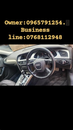 Location mkushi Price k170,000 negotiate Make Audi Model A4 Year of make 2011 Engine type CDN-205965 Engine capacity 1980CC 3 week old in zambia | George Mubalu