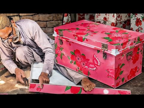 Making Metal Storage Box By Hand | No Electricity | Skilled Craftsman