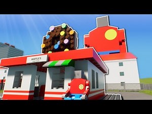 DONUT MYSTERY POLICE INVESTIGATION! - Brick Rigs Multiplayer Gameplay - Lego Police Roleplay