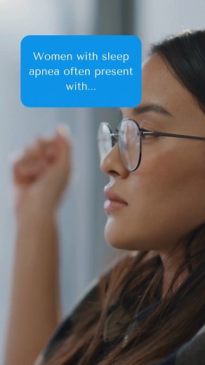 In women, obstructive sleep apnea (OSA) may present more as chronic fatigue, insomnia, mood changes, and subtle sleep disruption rather than classic snoring or witnessed apneas. Because of these atypical patterns, women are often misdiagnosed with insomnia, depression, or chronic fatigue syndrome before OSA is recognized. Screening and early detection are key to help prevent the development of cardiovascular and other chronic diseases. Source: American Journal of Preventive Cardiology. Lifestyle