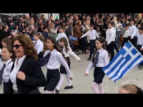 Δημοτικά Λάρισα Παρέλαση 25ης Μαρτίου 2026 🇬🇷 4K UHD