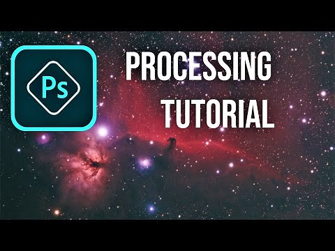 EASY Astrophotography Processing in Adobe Photoshop!! (Full Tutorial)